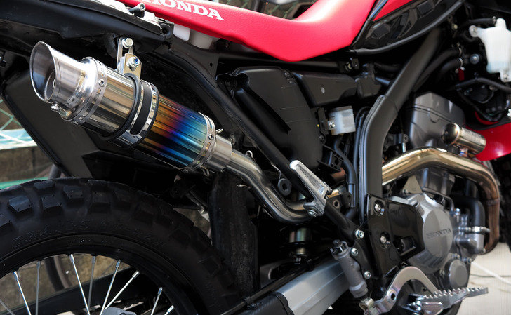 CRF250RALLYエキゾースト