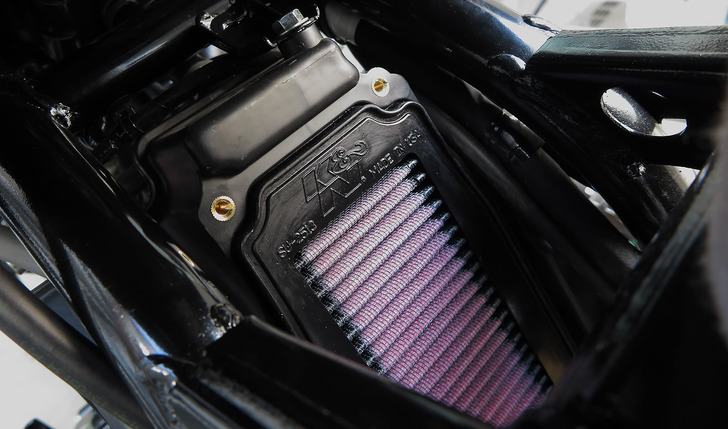 GSX250Rエアフィルター