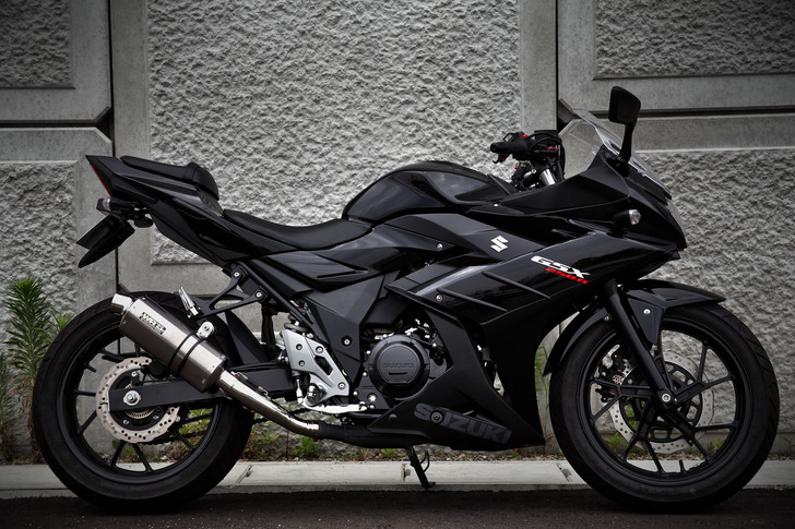 GSX250Rマフラー交換