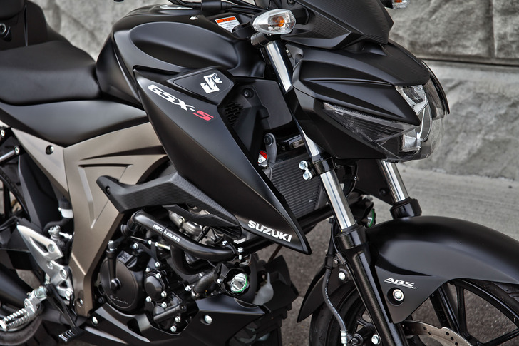 バイクのフォグランプ