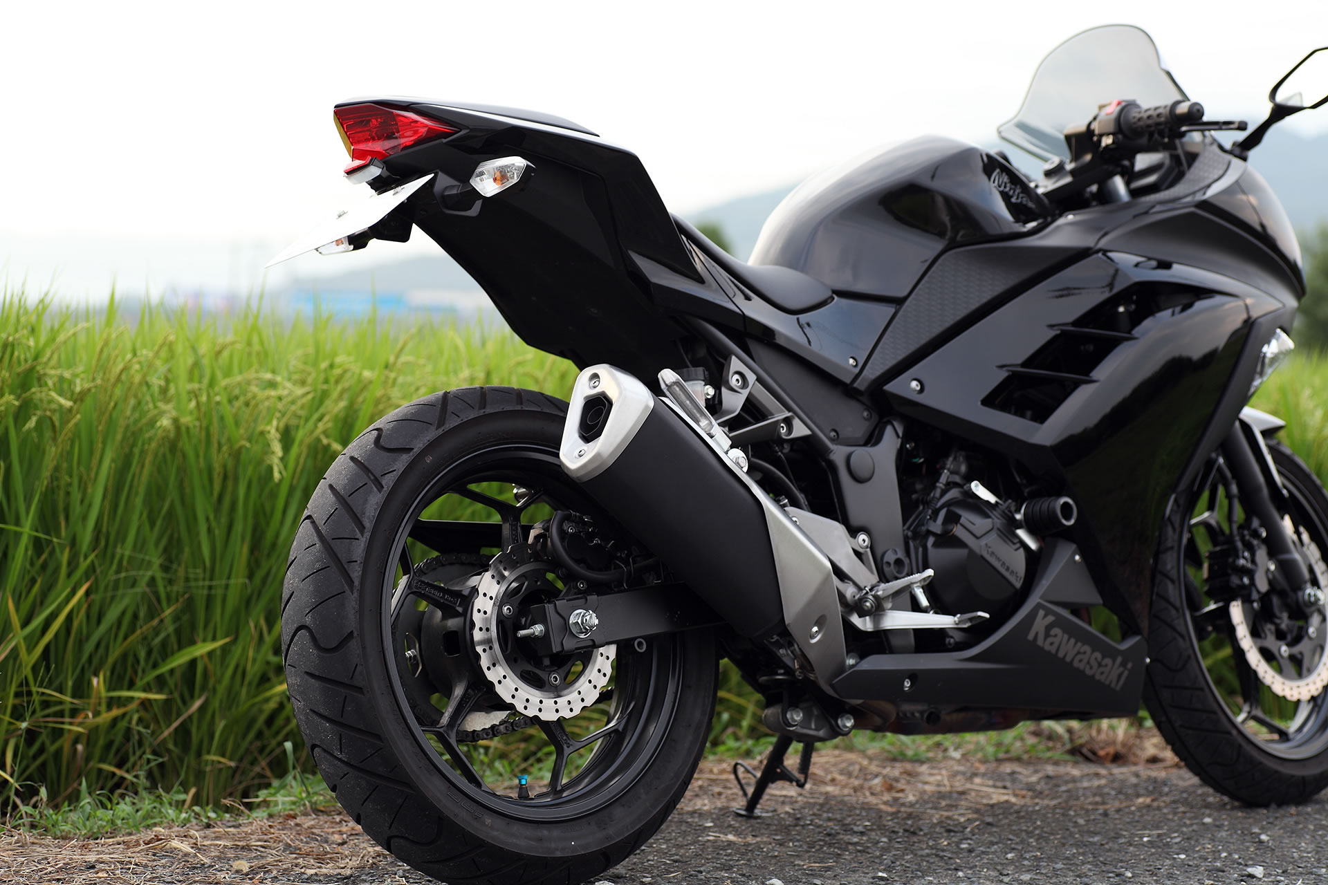 Ninja250 純正マフラーの性能: シモケンサイズのバイク専用ブログ