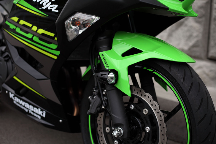 Ninja400フォグランプ