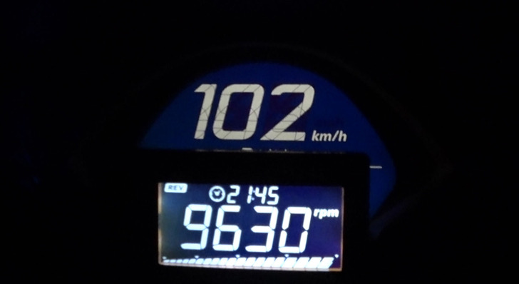 JF81PCX走行テスト
