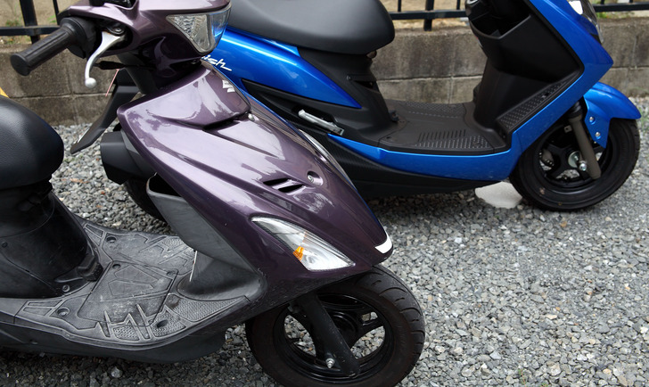 アドレスV125とスウィッシュ