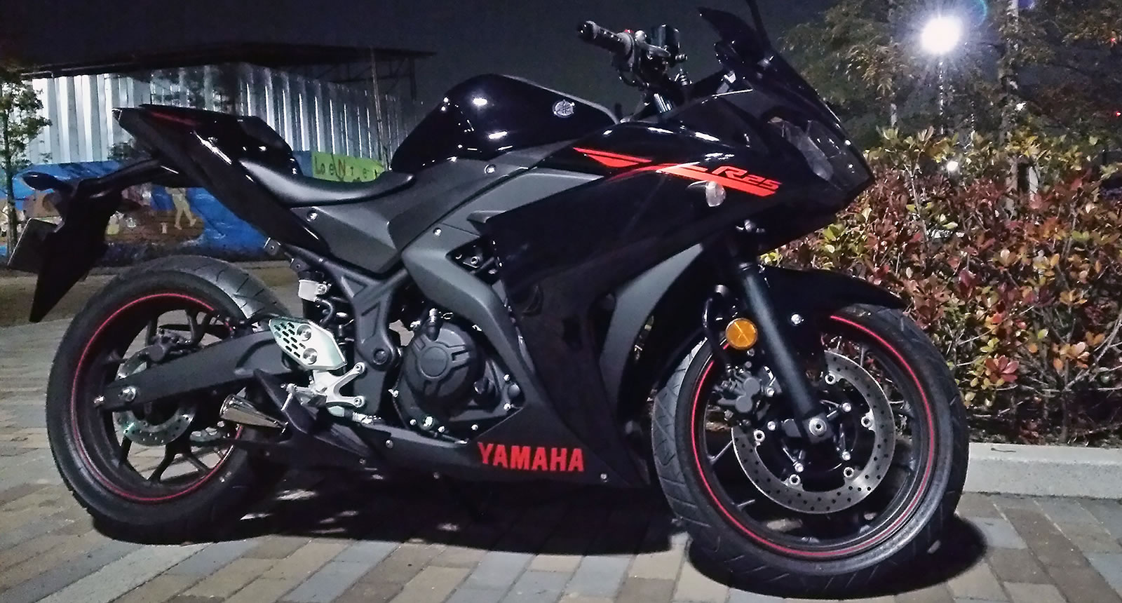 YAMAHA YZF-R25 マフラーの最終テスト: シモケンサイズのバイク専用ブログ