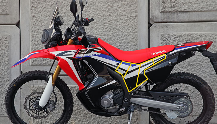 CRF250RALLY収納ボックス脱着