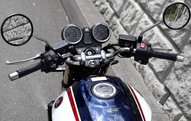 CB1300SF(SC54)ハンドルバー