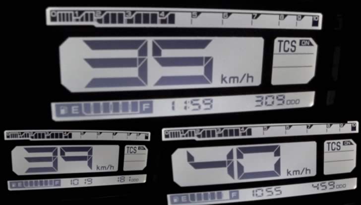 Xフォース（SG79J）プーリーの違いによるギア比の比較